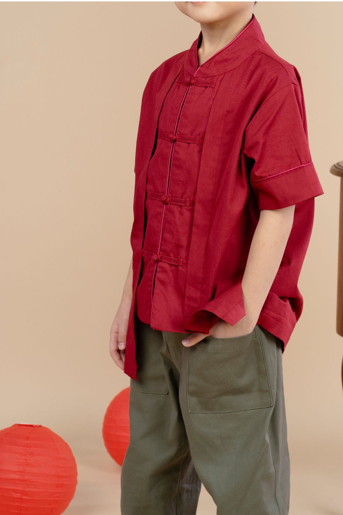 Bo Modern Chinese Shirt Boy