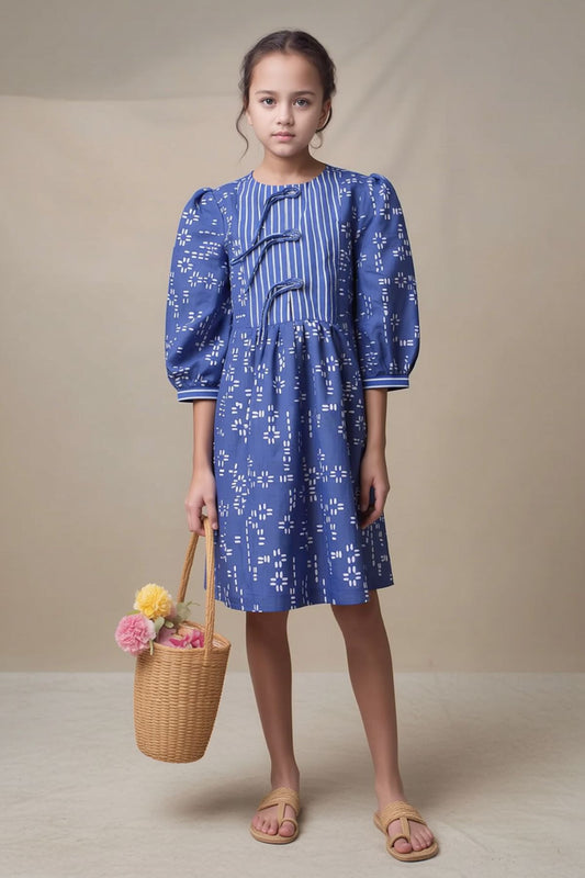 Sekar Dress Batik Anak Perempuan