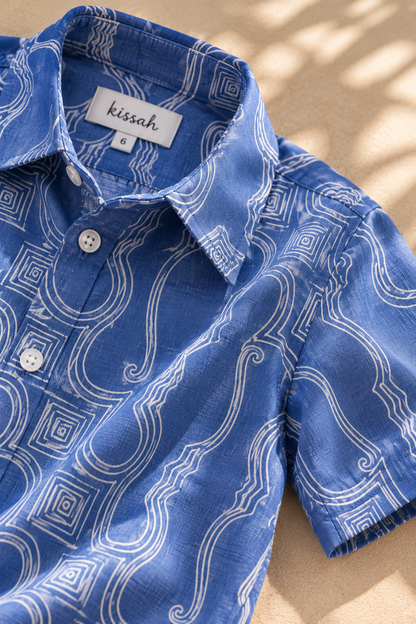 Nusa Kemeja Anak Laki-Laki Batik