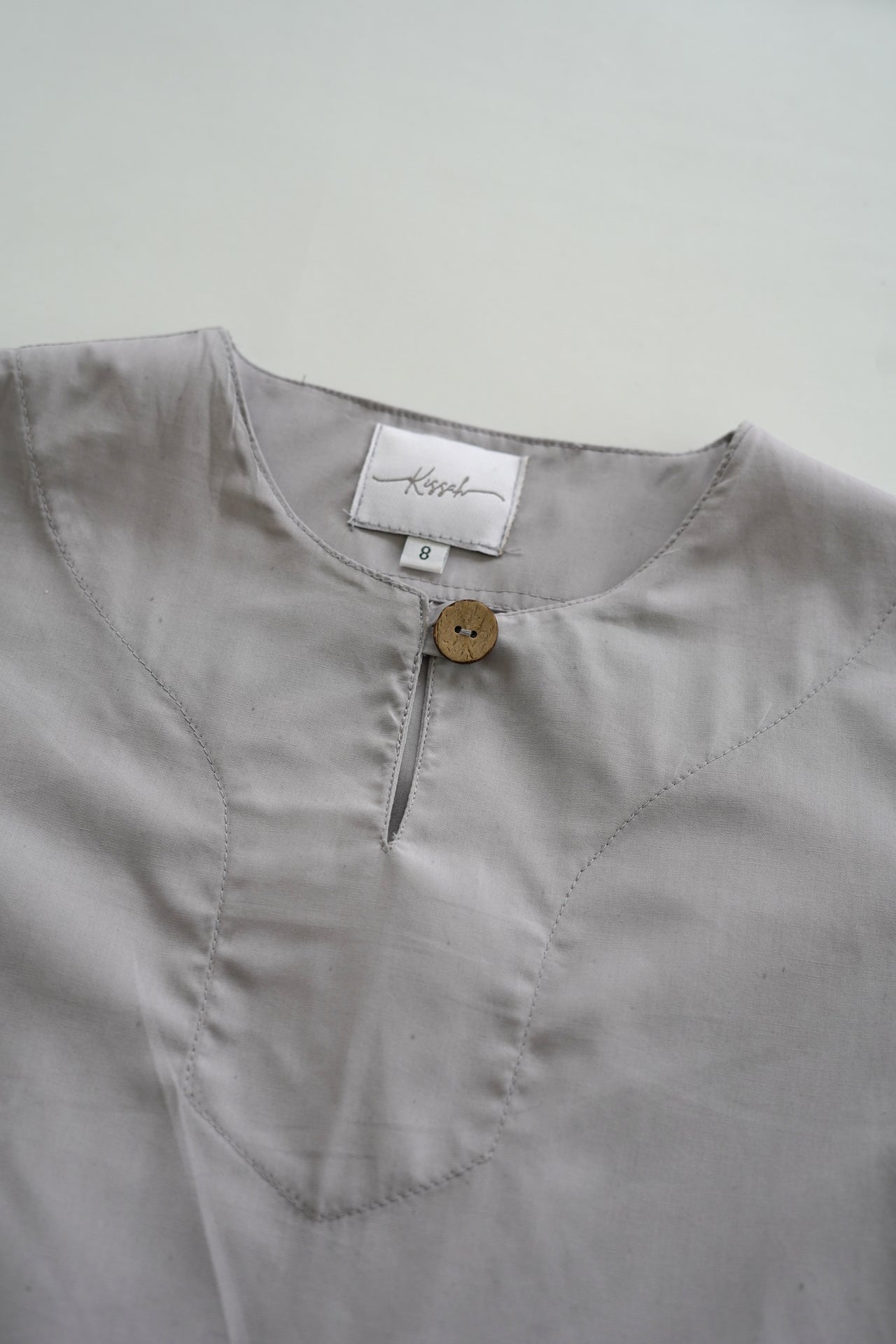 Malik Top Grey